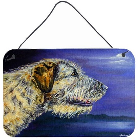 Carolines Treasures Irish Wolfhound Looking Wall and Door Hanging Prints 7352DS812